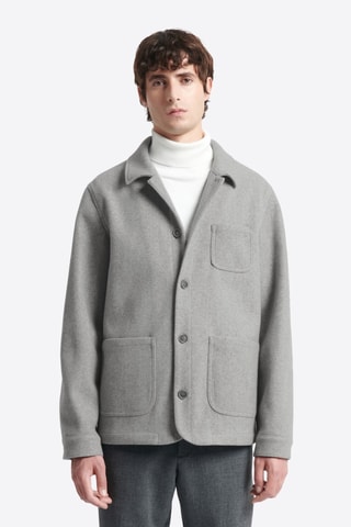 Chaqueta - Gris claro jaspeado