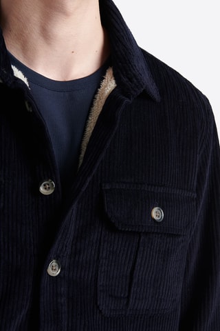 Velours Jasje Regular - Marineblauw