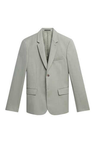 Chaqueta de lana - Verde agua