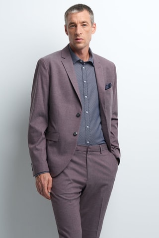 Chaqueta slim fit - Violeta