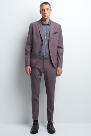 Chaqueta slim fit - Violeta