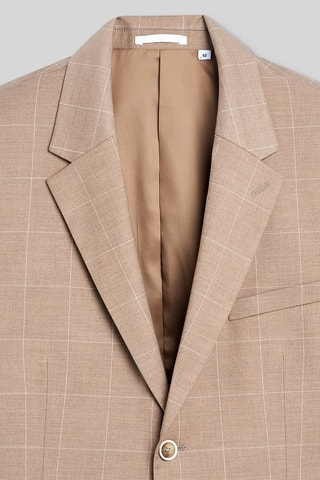 Chaqueta de traje slim fit - Beige