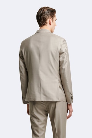 Chaqueta de traje de lana - Beige