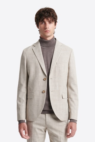 Chaqueta de traje - Azul grisáceo