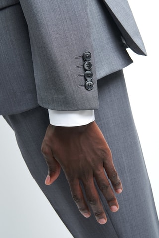 Wollen Jasje - Donkergrijs