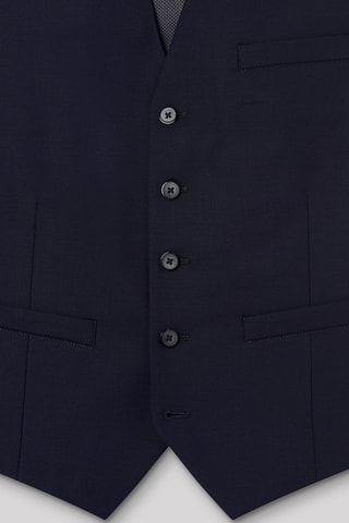 Wollen Gilet - Marineblauw