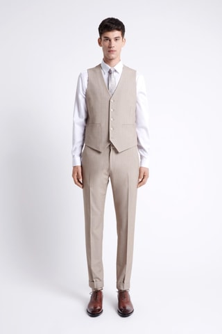 Chaleco de traje - Beige