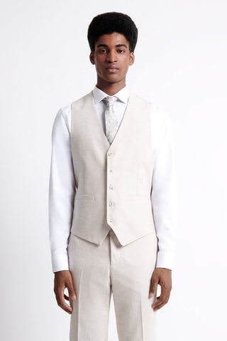 Chaleco de traje - Crudo