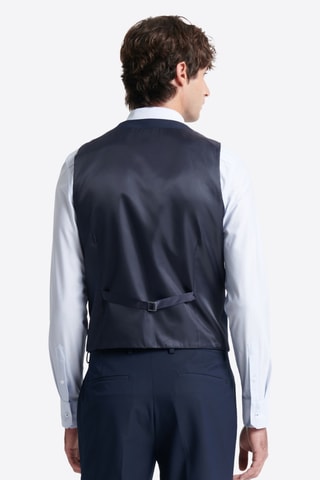 Wollen Gilet - Marineblauw