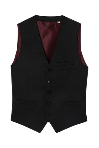 Chaleco de traje - Negro