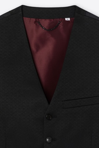 Chaleco de traje - Negro
