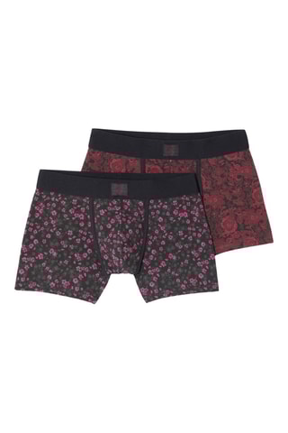 2 bóxers - Negro y rojo