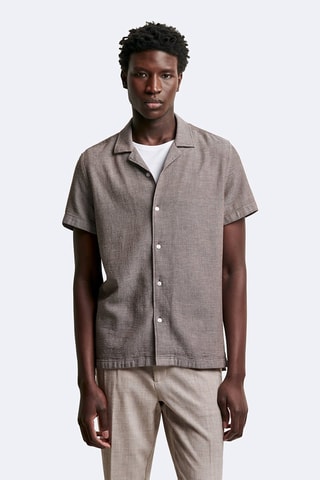 Camisa regular fit - Gris