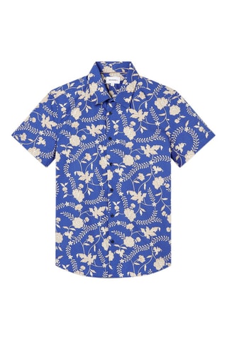 Camisa slim fit - Azul