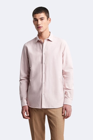 Camisa slim fit - Rosa