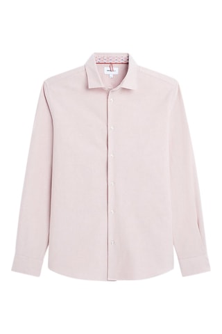 Camisa slim fit - Rosa