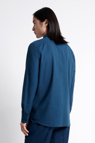 Overhemd Slim Fit - Pauwblauw