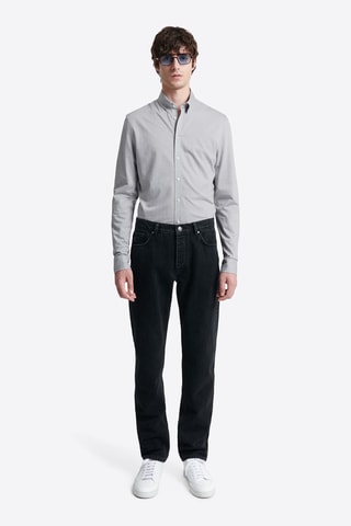 Overhemd Slim Fit - Lichtgrijs