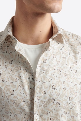 Overhemd Slim Fit - Ivoorkleurig