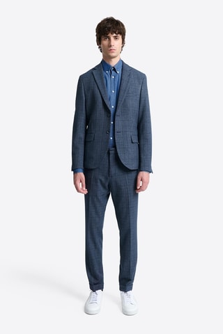 Jeansoverhemd Slim Fit - Kobaltblauw