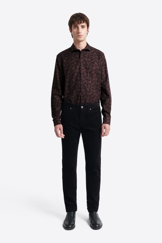 Overhemd Slim Fit - Zwart