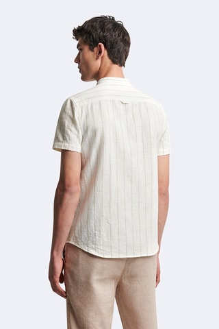 Camisa slim fit - Blanco