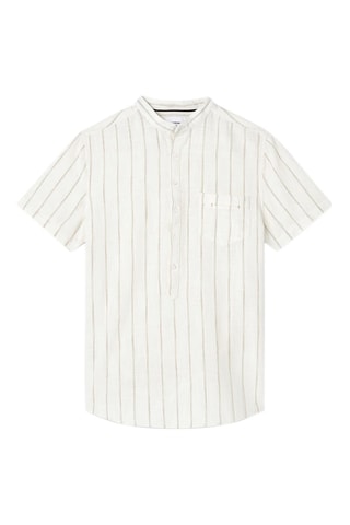 Camisa slim fit - Blanco