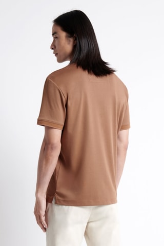 Polo slim fit - Marrón