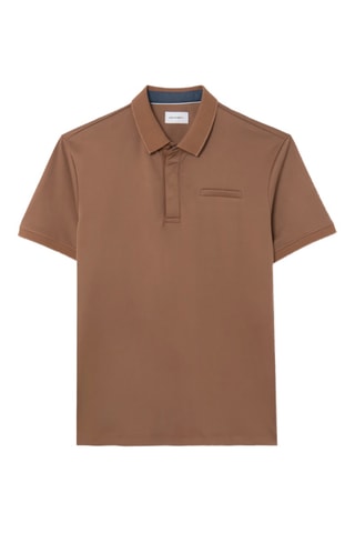 Polo slim fit - Marrón