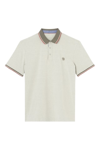 Polo slim fit - Verde agua