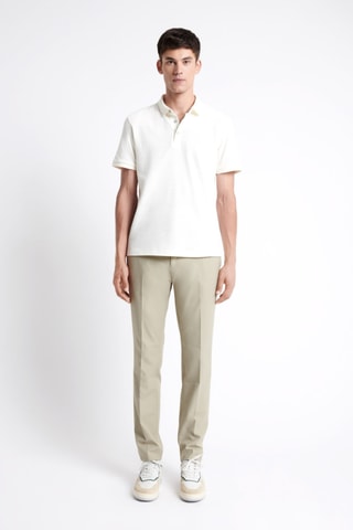 Polo Slim Fit - Wit