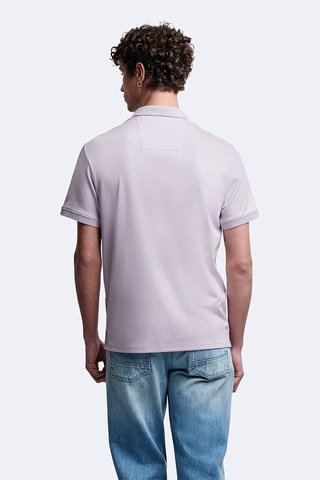 Polo slim fit - Violeta claro