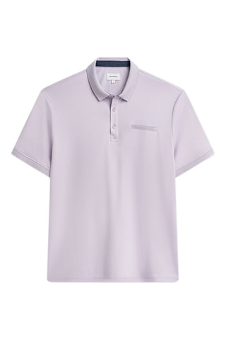 Polo slim fit - Violeta claro