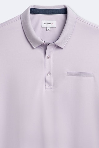 Polo slim fit - Violeta claro