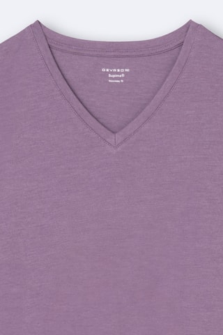 T-shirt Slim Fit - Paars