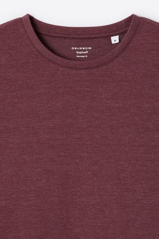 Camiseta slim fit - Burdeos