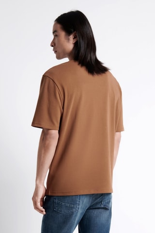 Camiseta regular fit - Camel
