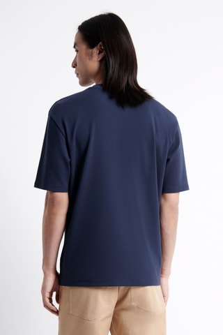 Camiseta regular fit - Azul marino