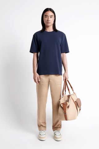 Camiseta regular fit - Azul marino