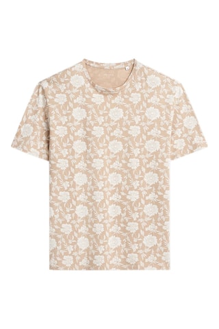 Camiseta slim fit - Beige