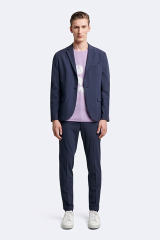 Camiseta slim fit - Violeta