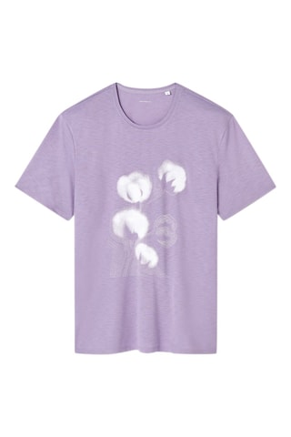 Camiseta slim fit - Violeta