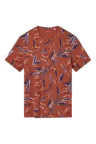 Camiseta slim fit - Rojizo