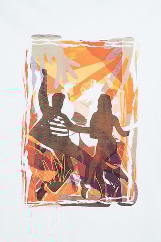 T-shirt Slim Fit - Ecru