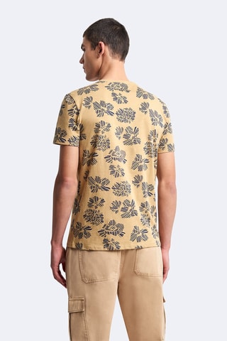 Camiseta slim fit - Beige