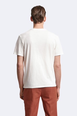 Camiseta slim fit - Blanco