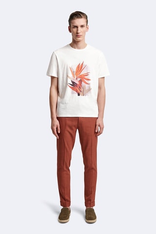 Camiseta slim fit - Blanco