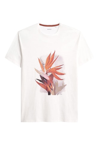 Camiseta slim fit - Blanco