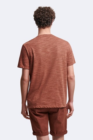 Camiseta slim fit - Marrón