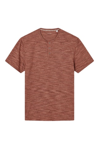 Camiseta slim fit - Marrón